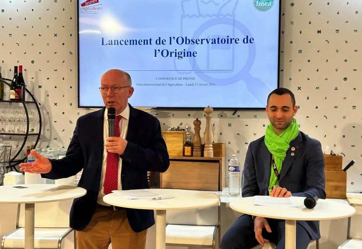 Le lancement officiel de l'Observatoire de l'origine a été annoncé lors du Sia.